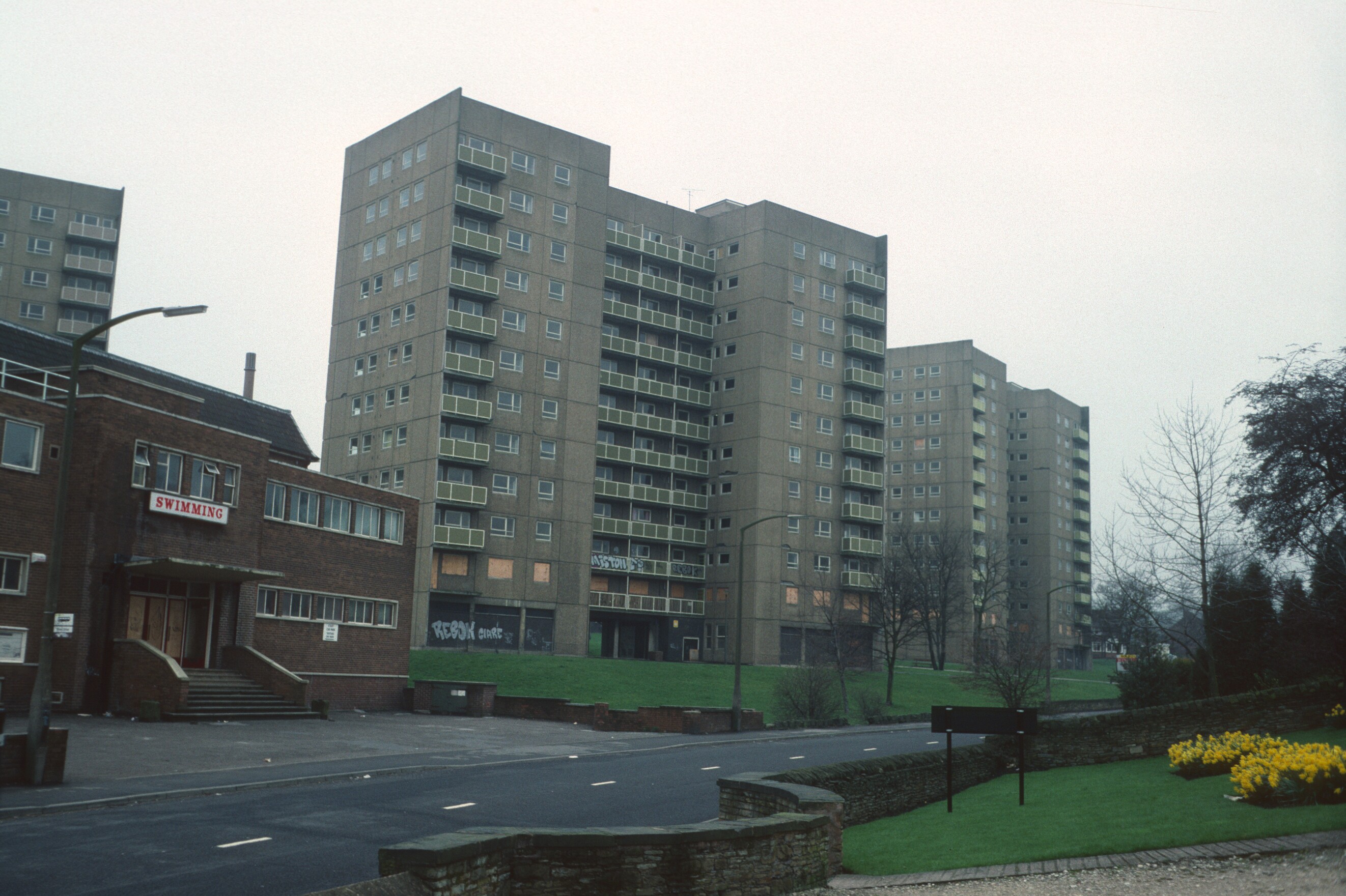 Bath House Site, Burncross Road, Chapeltown Tower Block