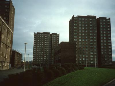 View of Newshot Court and Howcraigs Court