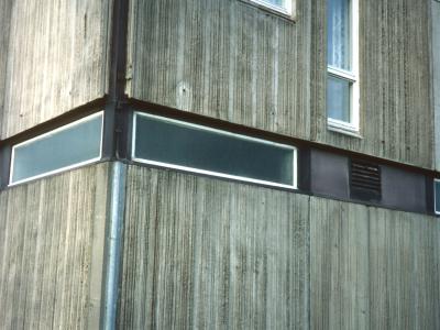View of block on Littleholm Place