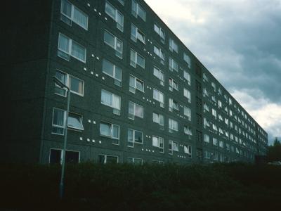 View of 7-storey blockin Kildrum 19 development