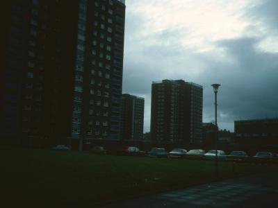 View of 16-storey blocks on Great Hamilton Street