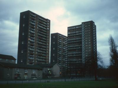 View of 22-storey blocks
