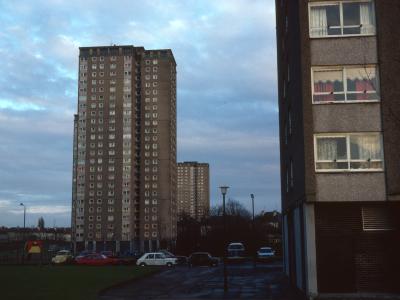 View of Kirkton Avenue blocks