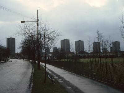 View of Kirkton Avenue blocks