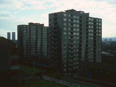 View of Lister Heights and Simpson Heights