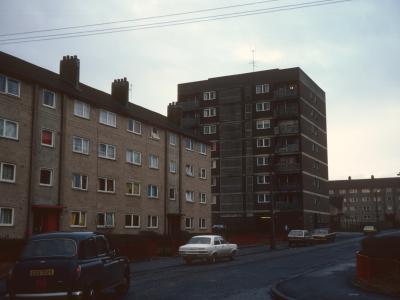View of 8-storey block on Lillyburn Place