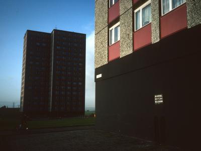 View of Scaraway Drive blocks