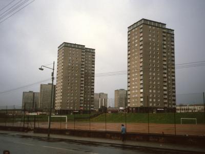 View of 80 Charles Street and 90 Charles Street with Royston development blocks in background