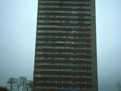 View of 23-storey block in Sandyhills development