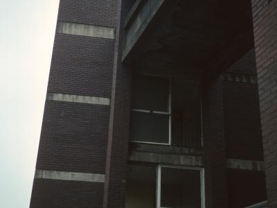 View of 26-storey blocks on Viewpoint Place with 6-storey block in foreground