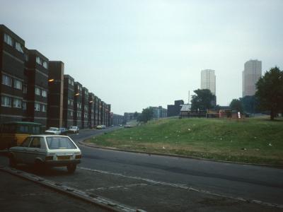 General view of Springburn area