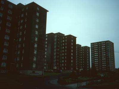 View of 10-storey blocks with 99 Prospecthill Circus in background