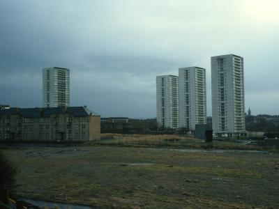 View of 26-storey blocks on Wyndford Road