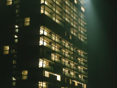 View of 18-storey block in Hutchesontwon Area 'B'
