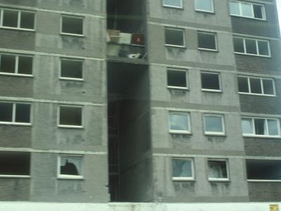 View of View of condemned 20-storey block in Sighthill