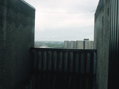 View of 20-storey blocks in Sighthill