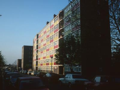 View of Maugham Court with Woolf Court in background