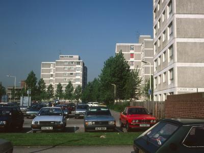View of blocks on Singapore Road with Melrose Court in foreground