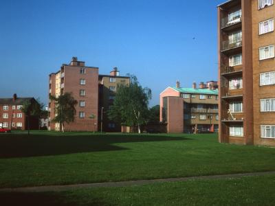 View of blocks on Clayponds Gardens