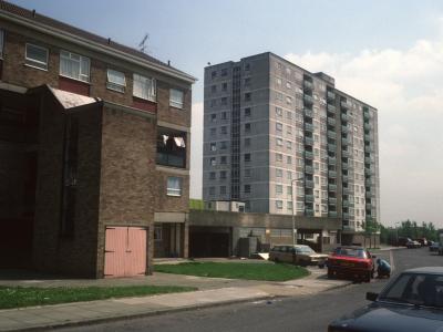 View of Gainsborough Tower from Academy Gardens