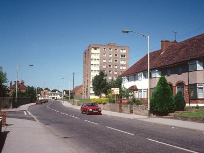 View of Brookbank from Turkey Street