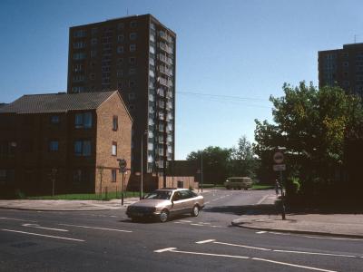 View of 13-storey block