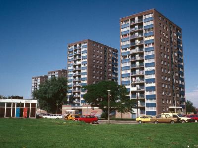 View of 13-storey blocks at The Ride