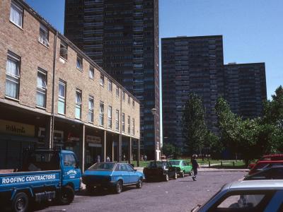View of 23-storey blocks