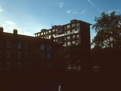 View from Greenwich High road (to West)
