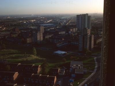 View of Glyndon redevelopment area