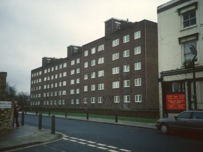 Milne House from corner of Red Barracks Road and Frances Street