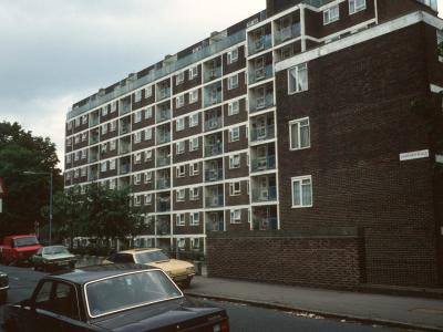 View of Rowe House from Chatham Place