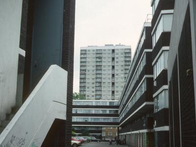 View of 20-storey block