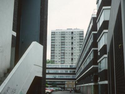 View of 20-storey block