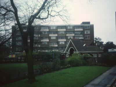 View of Cobbs Hall from Lillie Road