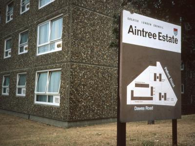 Map of Aintree Estate