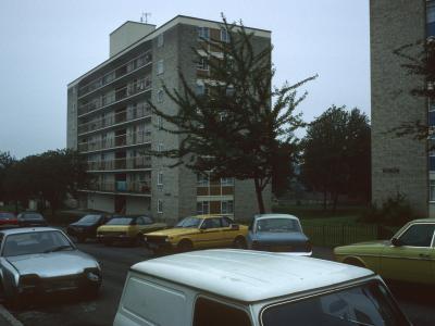 View of Cedar House and Daphne House