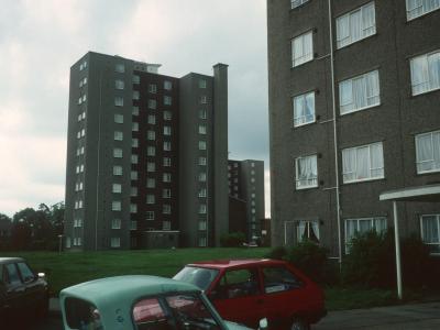 View of 11-storey blocks on Spur Road