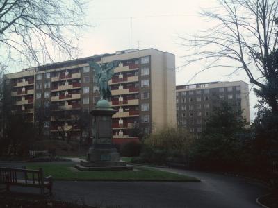 View of Wells House and Tunbridge House