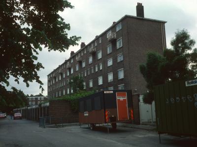 View of Moelwyn Hughes Court from Hilldrop Lane