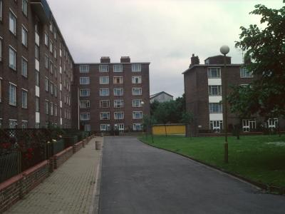 View of Margery Fry Court