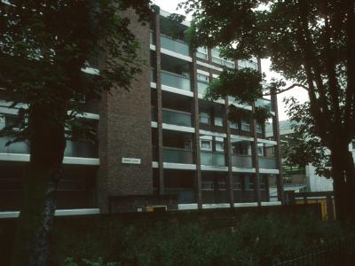 View of Cedar Court from Essex Road