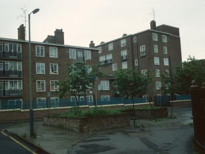 View of Parker Court from Basire Street
