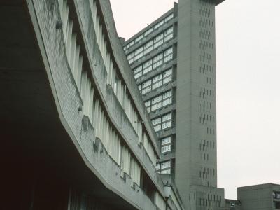 View of Trellick Tower from Hazelwood Crescent