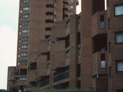 View of Greaves Tower and Dartrey Tower