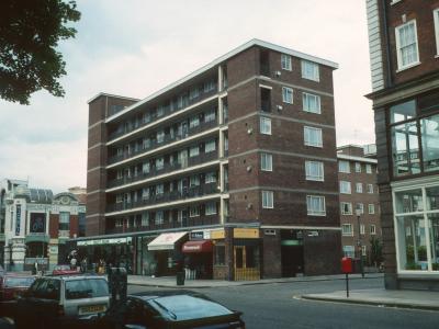 View of Keppel House from Fulham Road