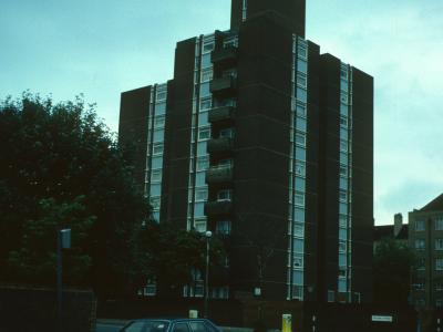 View of Matheson Lang House from corner of Frazer Street/Baylis Road