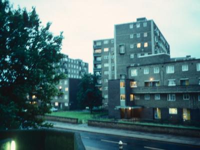 View of Ariel Court and Brutus Court from Kennington Lane