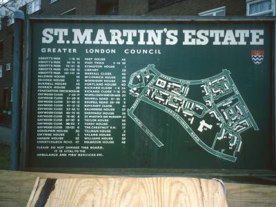 Map of St Martin's Estate