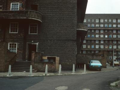 View of connected block comprising of Bourne House, Grover House, Westbrook House, and Hewer House
